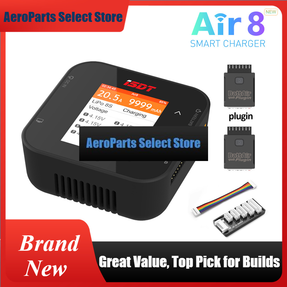 Cargador/Descargador de Baterí - Isdt Air8 8S Lipo Charger reseña y precio