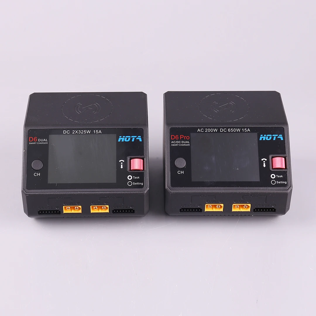Cargador Lipo de Doble Canal H - Hota D6 Pro Dual Lipo Charger reseña y precio